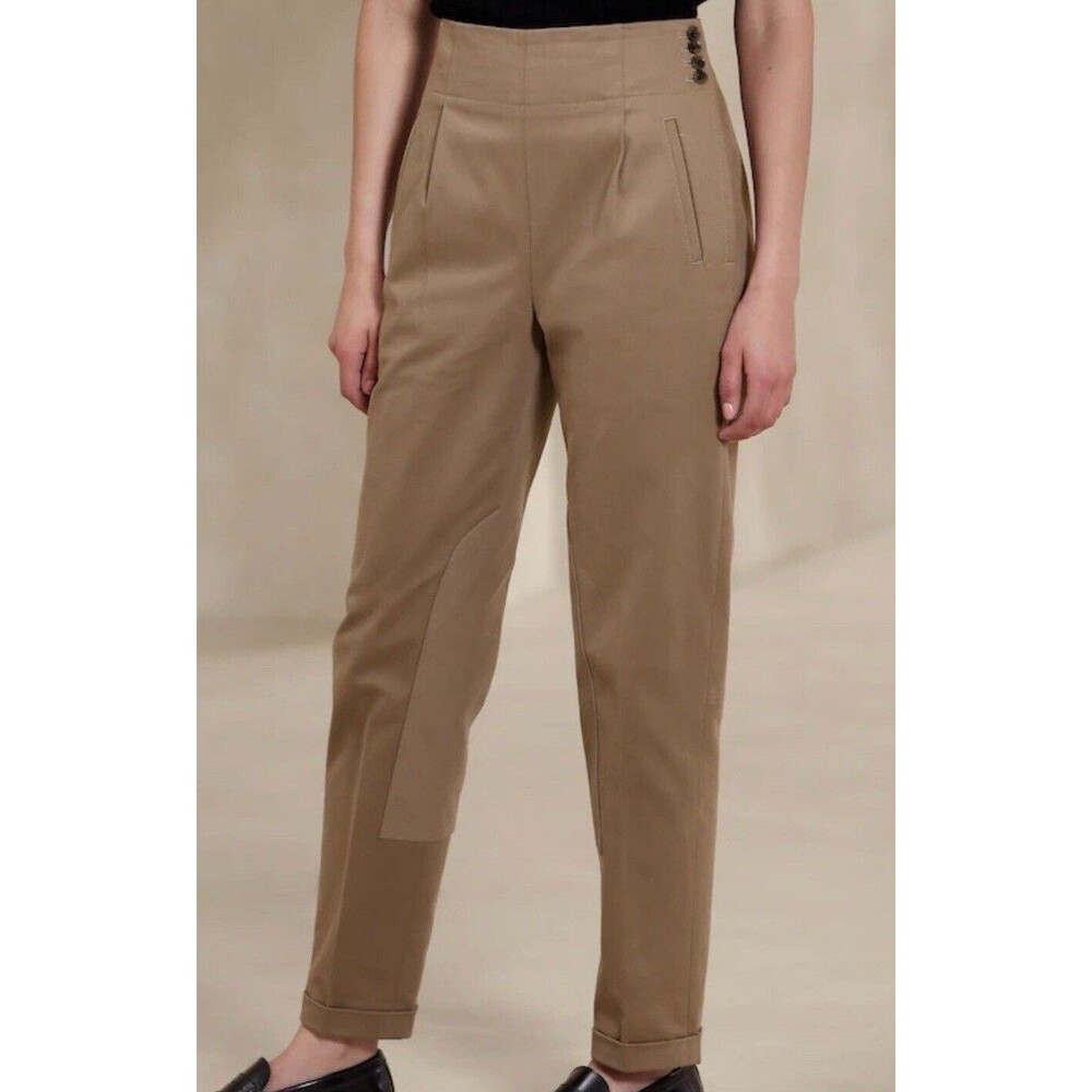 Banana Republic Women's The Riding Pant Size 14 Khaki